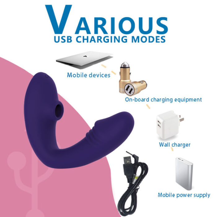2 in 1 G-spot Sucking & Vibrating Sex Toy - Image 7