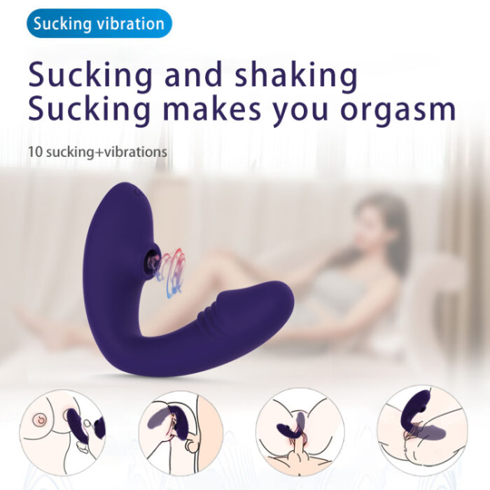 2 in 1 G-spot Sucking & Vibrating Sex Toy - Image 3