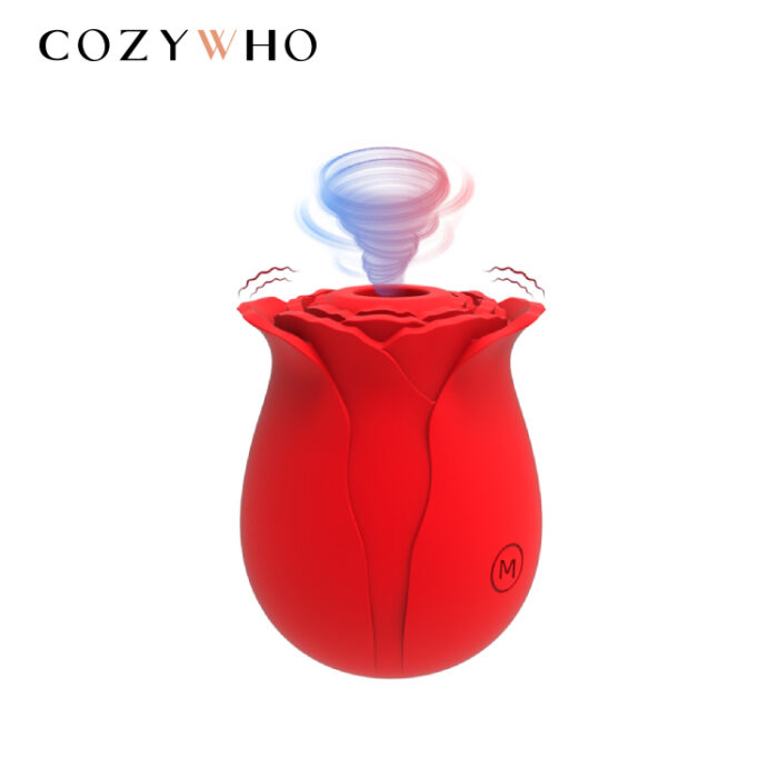 10 Frequencies Rose Sucking Vibrator